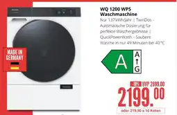 Hirsch und Ille Miele wq 1200 wps waschmaschine Angebot