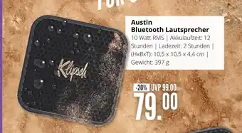 Hirsch und Ille Klipsch austin bluetooth lautsprecher Angebot