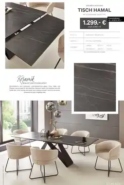 Kabs Polsterwelt Tisch hamal Angebot