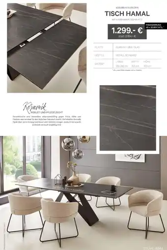 Kabs Polsterwelt Tisch hamal Angebot