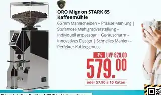 Hirsch und Ille Oro mignon stark 65 kaffeemühle Angebot