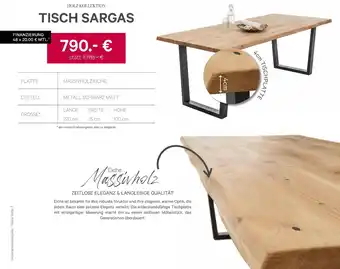 Kabs Polsterwelt Tisch sargas Angebot