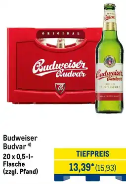 METRO Budweiser Budvar Angebot