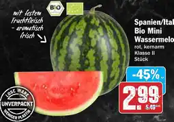 AEZ Spanien/Italien Bio Mini Wassermelone Angebot