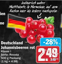 AEZ Deutschland Johannisbeeren rot Angebot