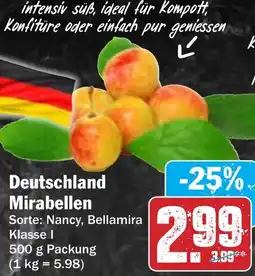 AEZ Deutschland Mirabellen Angebot