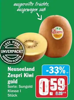 AEZ Neuseeland Zespri Kiwi gold Angebot