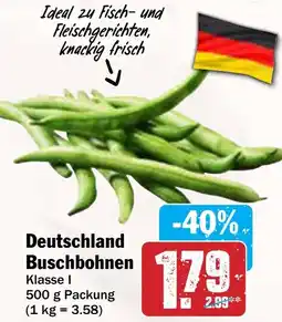 AEZ Deutschland Buschbohnen Angebot