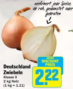 AEZ Deutschland Zwiebeln Angebot