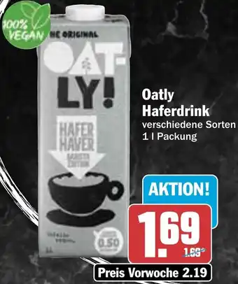 AEZ Oatly Haferdrink Angebot