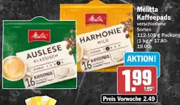 AEZ Melitta Kaffeepads Angebot