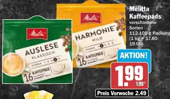 AEZ Melitta Kaffeepads Angebot