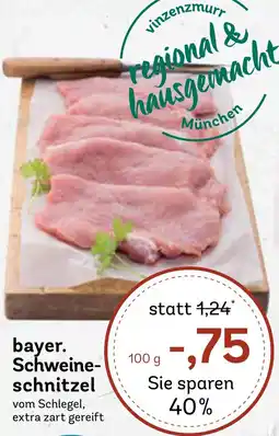 AEZ bayer. Schweineschnitzel Angebot