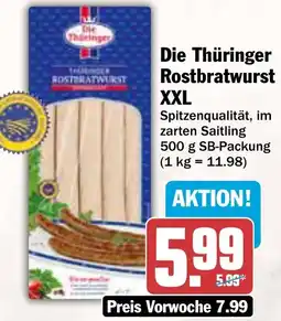 AEZ Die Thüringer Rostbratwurst XXL Angebot