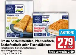 AEZ Frosta Schlemmerfilet, Pfannenfisch, Backofenfisch oder Fischstäbchen Angebot