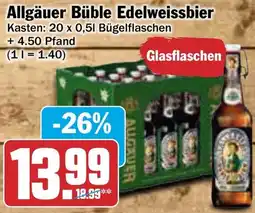 AEZ Allgäuer Büble Edelweissbier Angebot