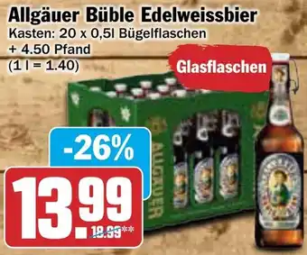 AEZ Allgäuer Büble Edelweissbier Angebot