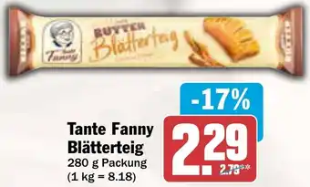 AEZ Tante Fanny Blätterteig Angebot