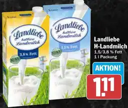 AEZ Landliebe H-Landmilch Angebot