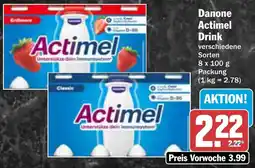 AEZ Danone Actimel Drink Angebot