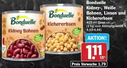 AEZ Bonduelle Kidney-, Weiße Bohnen, Linsen und Kichererbsen Angebot