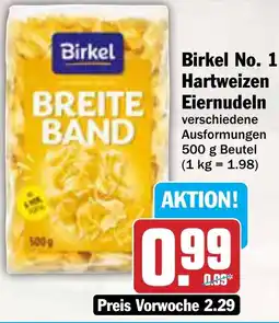 AEZ Birkel No. 1 Hartweizen Eiernudeln Angebot