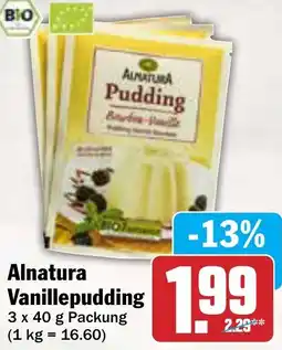 AEZ Alnatura Vanillepudding Angebot