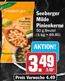AEZ Seeberger Milde Pinienkerne Angebot