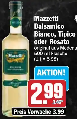 AEZ Mazzetti Balsamico Bianco, Tipico oder Rosato Angebot