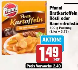 AEZ Pfanni Bratkartoffeln, Rösti oder Bauernfrühstück Angebot