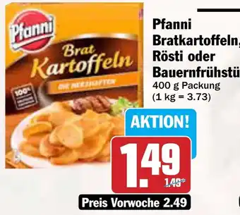 AEZ Pfanni Bratkartoffeln, Rösti oder Bauernfrühstück Angebot