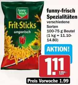 AEZ funny-frisch Spezialitäten Angebot