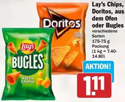 AEZ Lay's Chips, Doritos, aus dem Ofen oder Bugles Angebot