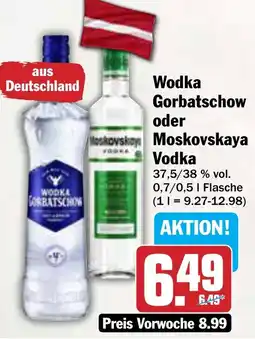 AEZ Wodka Gorbatschow oder Moskovskaya Vodka Angebot