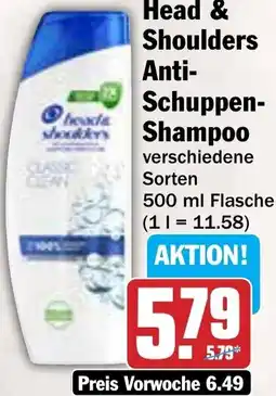 AEZ Head & Shoulders Anti Schuppen Shampoo Angebot