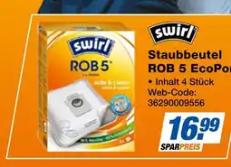 Expert Swirl staubbeutel rob 5 ecopower Angebot