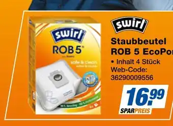 Expert Swirl staubbeutel rob 5 ecopower Angebot