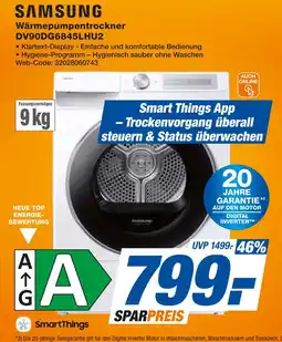 Expert Samsung wärmepumpentrockner dv90dg6845lhu2 Angebot