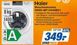 Expert Haier waschmaschine hw80-bp14929bu1 Angebot