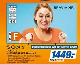 Expert Sony oled tv k-55xr84paep bravia 8 Angebot