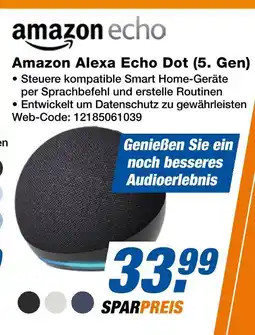 Expert Amazon alexa echo dot (5. gen) Angebot