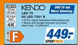 Expert Kendo led tv 50 led 7251 b Angebot