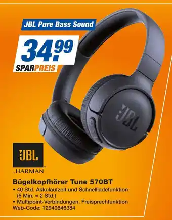 Expert Jbl bügelkopfhörer tune 570bt Angebot