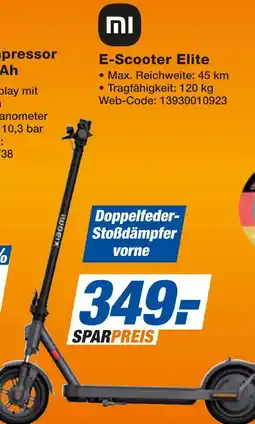 Expert Xiaomi e-scooter elite Angebot