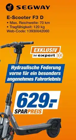 Expert Segway e-scooter f3 d Angebot
