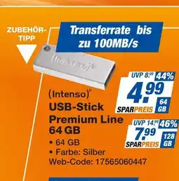 Expert Intenso usb-stick premium line Angebot