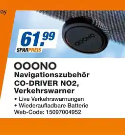 Expert Ooono navigationszubehör co-driver no2, verkehrswarner Angebot