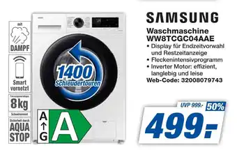 Expert Samsung waschmaschine ww8tcgc04aae Angebot