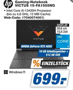 Expert Hp gaming-notebook victus 15-fa1555ng Angebot