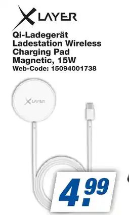 Expert Xlayer qi-ladegerät ladestation wireless charging pad magnetic Angebot